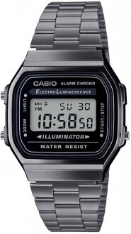 Casio A168WGG-1ADF Çelik / Siyah / Koyu Gri Kol Saati kullananlar yorumlar